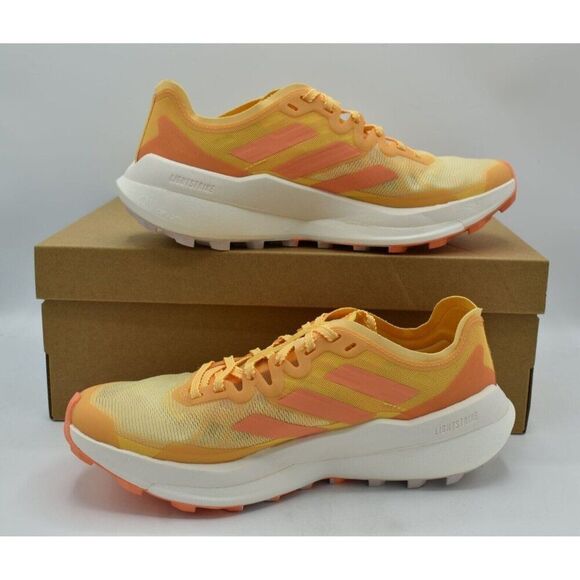 Adidas Women Size 7 Terrex Agravic Speed Semi Spark Trail Running Shoes Sneakers - Picture 4 of 12